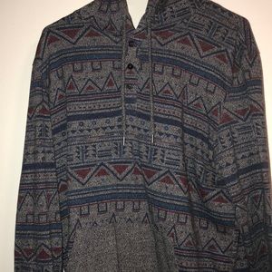Men’s Button Up Pullover